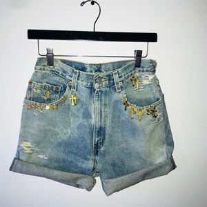 Charmed Denim Shorts